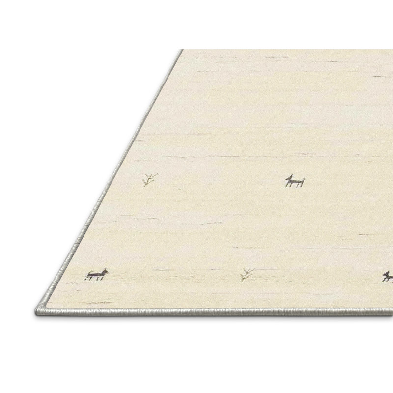 Tapis crème Lovella, Rectangle 8 pi x 10 pi