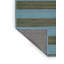 Tapis bleu à rayures horizontales lavable à la machine-538039694