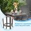 Tabouret de comptoir d'extérieur 26 po Bahos