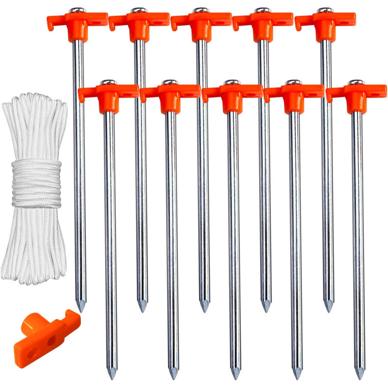 Tente pour 11 personnes Nail, Orange
