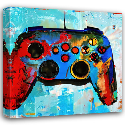 Peinture de jeu vidéo 138 par Stephen Chambers - peinture sur toile tendue