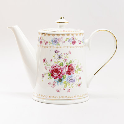 Bouquet de fleurs 34 oz. Grace's Tea Ware Théière