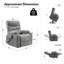 Fauteuil inclinable massant et surdimensionné Cayrn-102303800