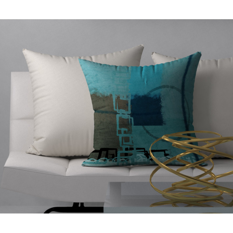 Coussin décoratif carré incontestable, 18 po x 18 po
