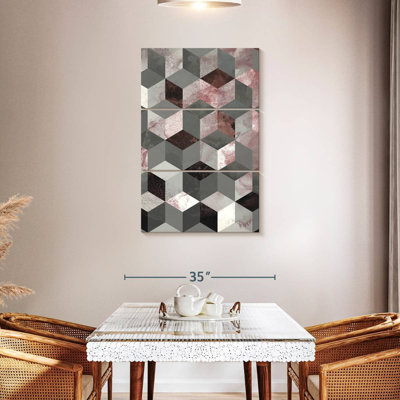Avery Cubes Rose