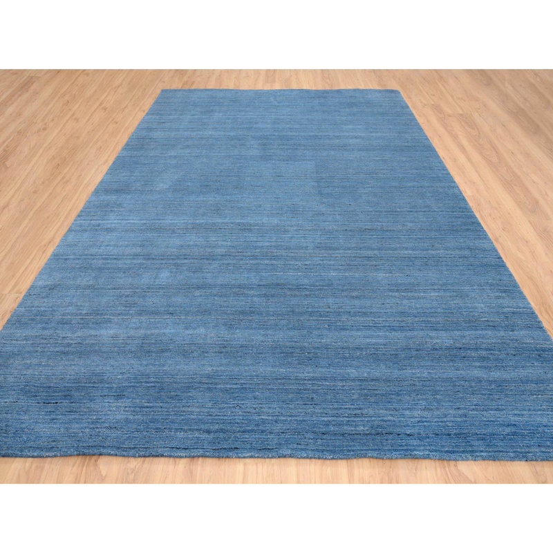 Takota One-of-a-Kind 9' X 11'10" New Age Area Rug in Denim Blue
