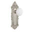 Victorian Plate with White Porcelain Door Knob-745636489-742178265