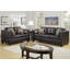 2 Piece Faux Leather Standard Living Room Set-336744252