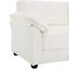 Canapé-lit modulaire convertible pour 4 personnes. Revêtement en chenille, structure en fer massif et en bois manufacturé, confortable pour le salon, le bureau, le canapé modulaire profond, le tissu,