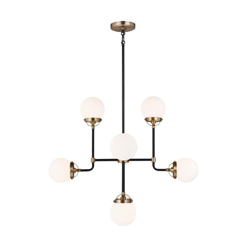 Eight Light Small Chandelier