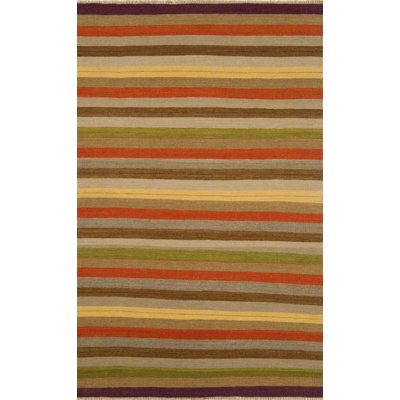 City Stripes Wool Striped Indoor Rug