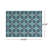 Navy Rectangle Polypropylene Area Rug 5'3" X 7'