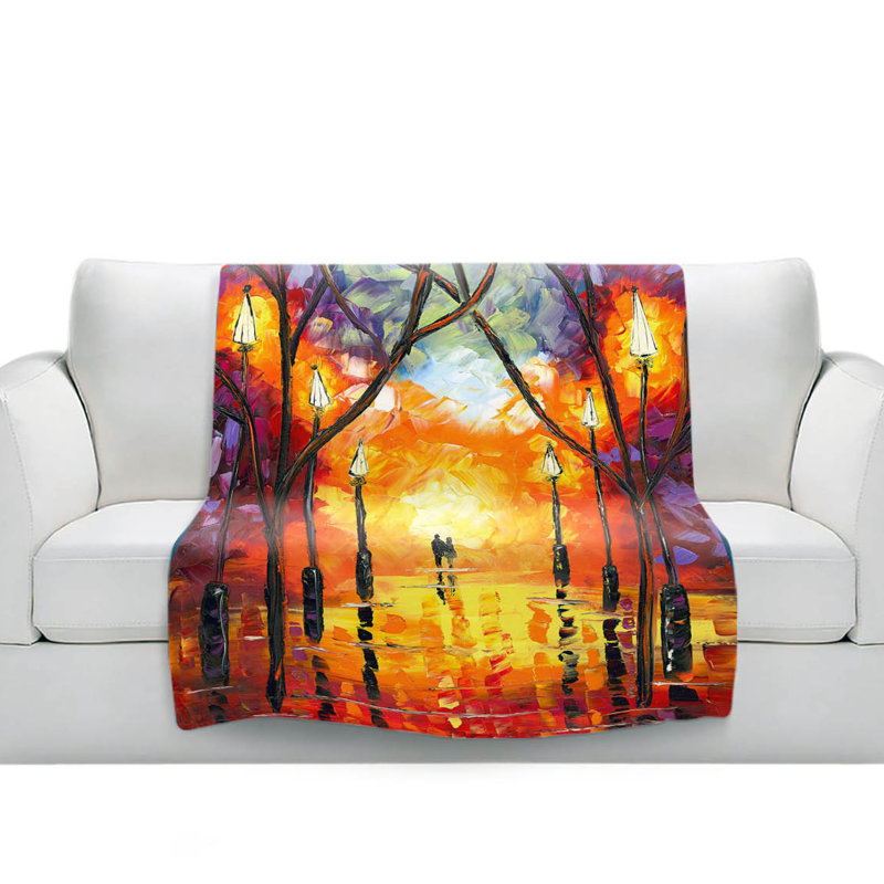 Couverture infinie sherpa doux love, l 51 po x L 60 po