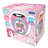 Electric Tabletop Clock in Pink with Alarm