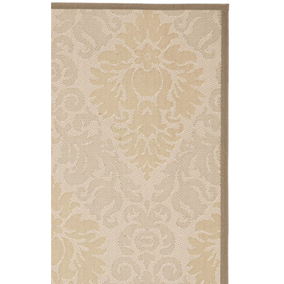 Cy7133 Damask Indoor/Outdoor Rug