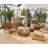 AlmedaCheatham Natural Seagrass Teardrop Rustic Pendant Light