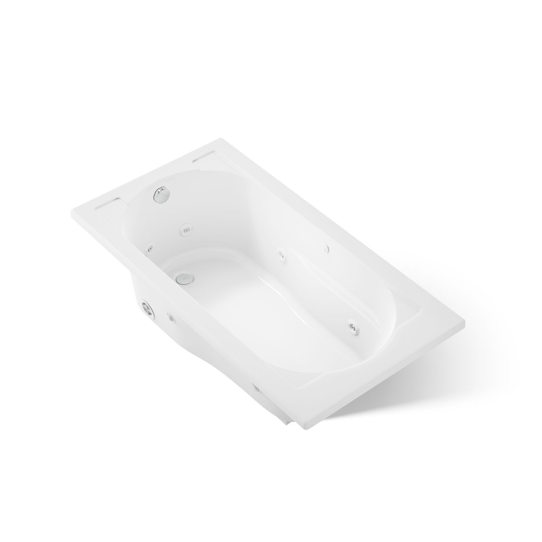 Devonshire 60" x 32" Acrylic Drop-In Whirlpool Bathtub with 8 Adjustable Jets Kohler