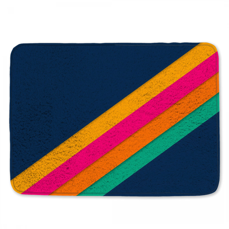 Tapis de bain Diagonal, L 24 po x L 17 po