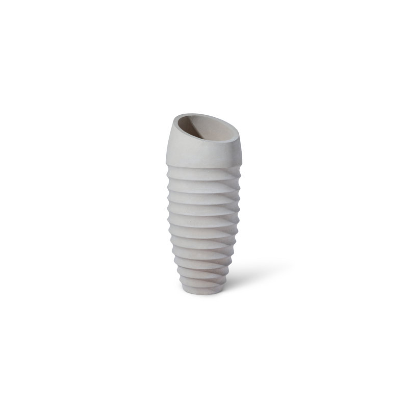 JP Resin Pot Planter, White