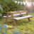 Roba Deluxe 89cm x 85cm Solid Wood Rectangular Sand And Water Table-39359907