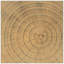 Table d'appoint MGO Hollow, texture semblable au bois, couleur naturelle-1896585645