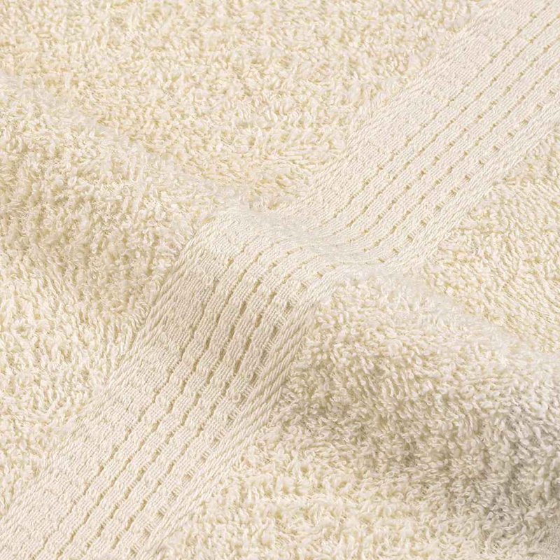 Ressa 100% Cotton Fingertip Towel, Cream