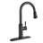 Pull Down Single Handle Kitchen Faucet With Deck Plate, Handles and Supply Lines-60743610