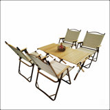 Multi-Function Foldable and Portable Dining Set, 1 Dining Table & 4  Folding Chairs