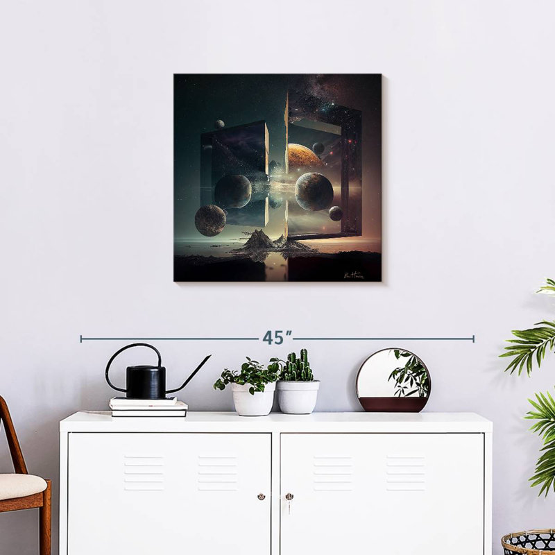 Kelan Multiverses, 24" H x 24" W