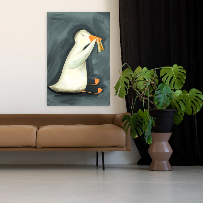 Art mural Stinky Goose, H 48 po x l 32 po