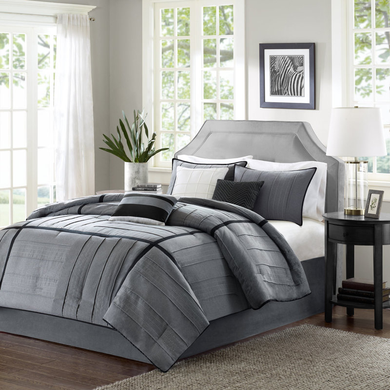 Bridgeport 7 Piece Comforter Set, King Comforter + 7 Additional Pieces