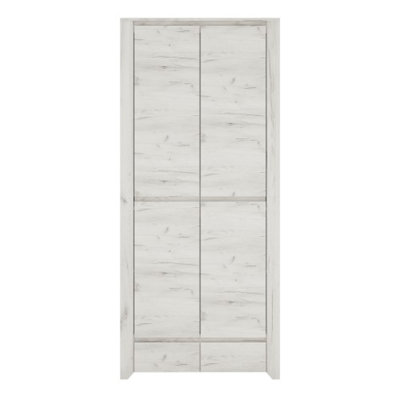 Abels 2 Door Solid Wood Wardrobe