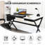 Gillium Rectangle Flip Top 120cm L Computer Table