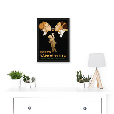 Vincent Deco Ad Ramos Pinto Port - Single Picture Frame Print