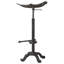 Quam Swivel Adjustable Height Counter Stool with Metal Frame
