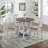 Versatile Foldable Dining Table Set with Storage for Compact Spaces