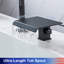 Robinet de baignoire romaine monocommande à fixation murale avec inverseur et douchette-91935247