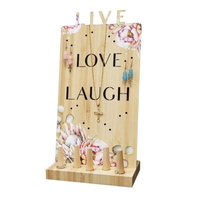 Wood Jewelry Stand