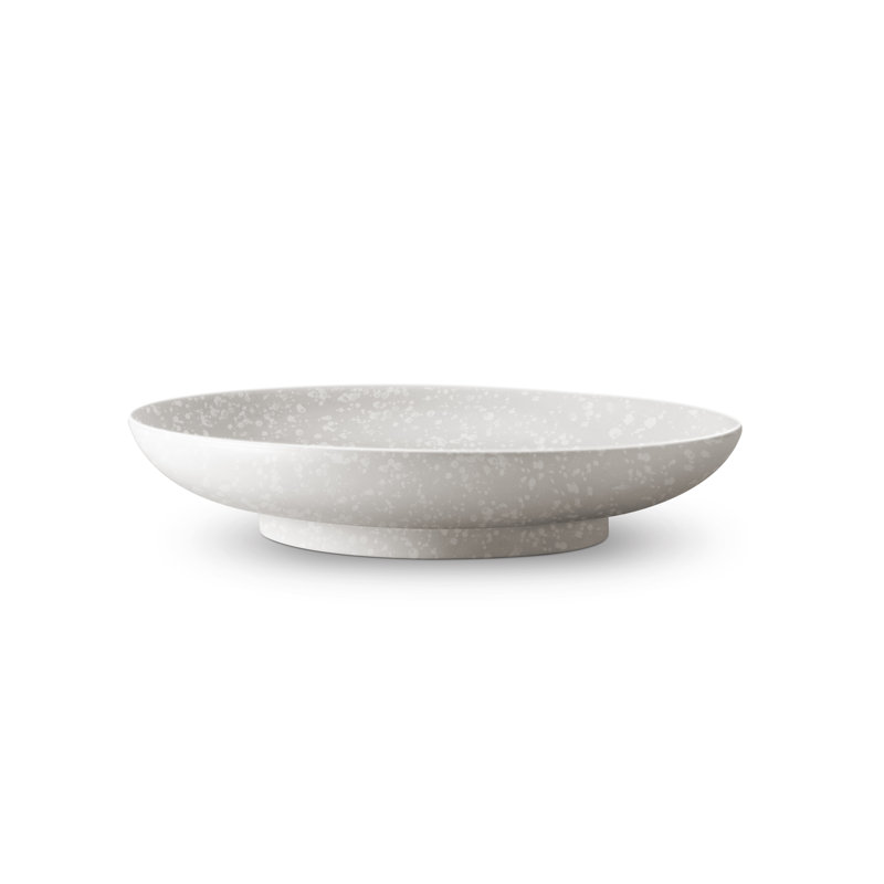 Alchimie White Coupe Bowl - Medium, 12" D X 2.5" H