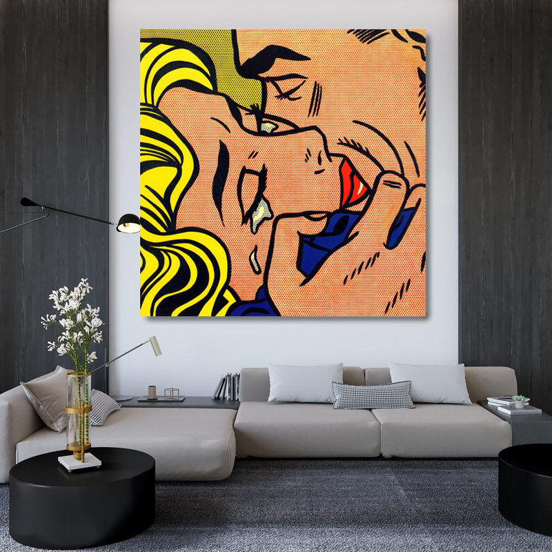 Baiser V, 1960, H 36 po x l 36 po