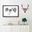 Sacred Lotus Flowers - Picture Frame Drawing Print-55761720-55761723