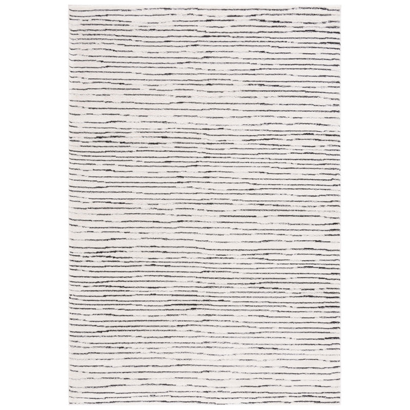Striped Area Rug, Rectangle 91 x 152cm