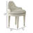 Solid + Manufactured Wood Accent Stool