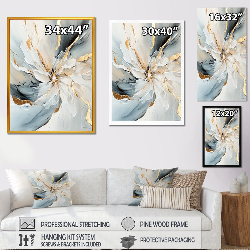 Abdulazeez - Impression sur toile géométrique abstraite