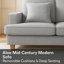 Canapé de style moderne Mid-Century Aloe-105268591