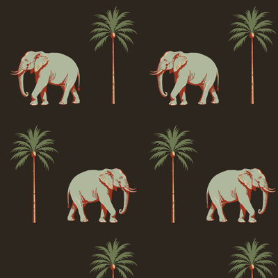 Strolling Elephant - Wallpaper