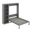  Lit escamotable mural avec tablettes Murphy-540065463