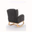 Chaise berçante rembourrée Modern Soft Arm-477843024