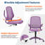 Fauteuil de bureau pivotant à hauteur réglable-1703346370-1703346371