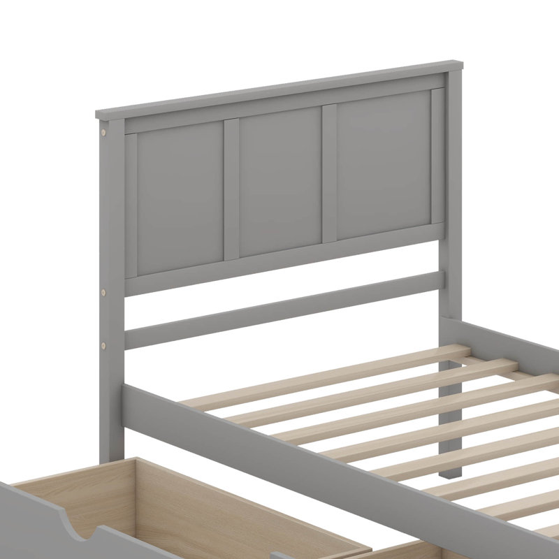 Arnolfo Storage Bed, Gray